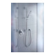 Duravit Brausestange aus Messing/Kunststoff, 700mm, chrom-4