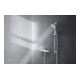 Duravit Brausestange aus Messing/Kunststoff, 700mm, chrom-5