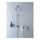 Duravit Brausestange aus Messing/Kunststoff, 900mm, chrom