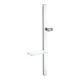 Duravit Brausestange chrom 800mm, m Ab, Alu/Kunststoff/Glas, w hgl-1