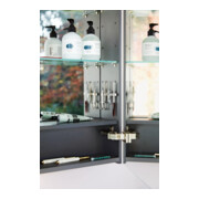 Duravit Brioso Barre Magnétique 9x1cm, Acier Inoxydable Poli-2