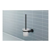 Duravit Bürstengarnitur D-Code 15,4x34,2x15,4cm, wandhängend, schwarz matt-4
