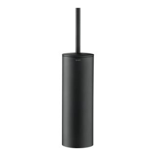 Duravit Bürstengarnitur D-Code 8,9x38,5x8,9cm, bodensteh., schwarz matt