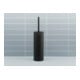 Duravit Bürstengarnitur D-Code 8,9x38,5x8,9cm, bodensteh., schwarz matt