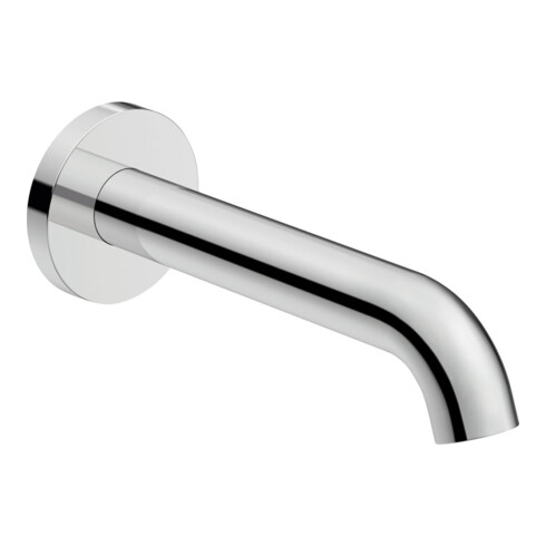 Duravit C.1 Robinet de baignoire sortie 205 mm, rosace ronde, montage mural, chrome