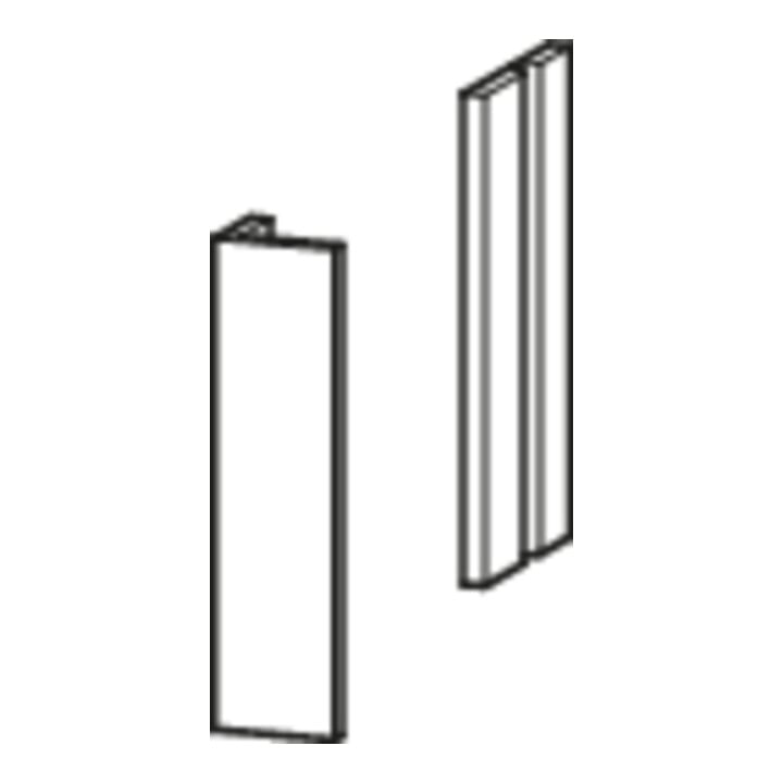 Duravit Cache-caisse L-Cube 40x2-10x1,6cm, lin