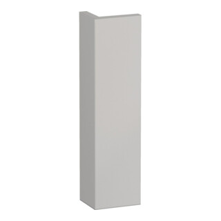 Duravit Cache-corps L-Cube 40x2-10x1,6cm, blanc super mat