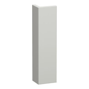 Duravit Cache Corps L-Cube 40x2-10x1,6cm, gris béton mat