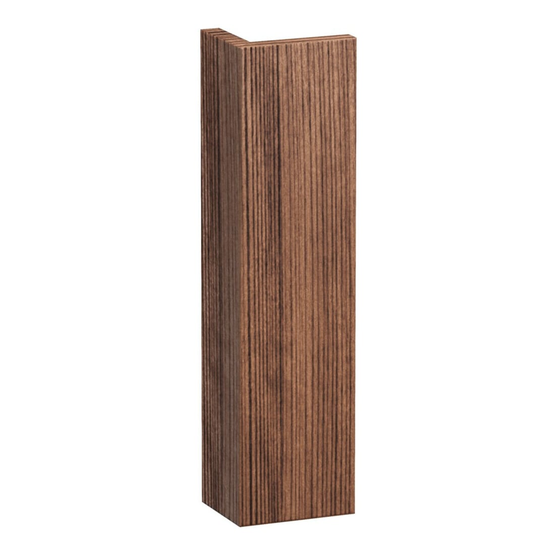 Duravit Cache-corpus DuraStyle 2-10x51,2x1,6cm, noyer foncé