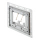 Duravit Cadre d'encastrement DuraSystem 29x21 cm, affleurant, pour plastique, blanc-1