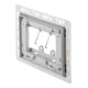 Duravit Cadre d'encastrement DuraSystem 29x21 cm, affleurant, pour plastique, blanc-2