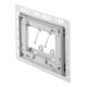 Duravit Cadre d'encastrement DuraSystem 29x21 cm, affleurant, pour plastique, blanc-5