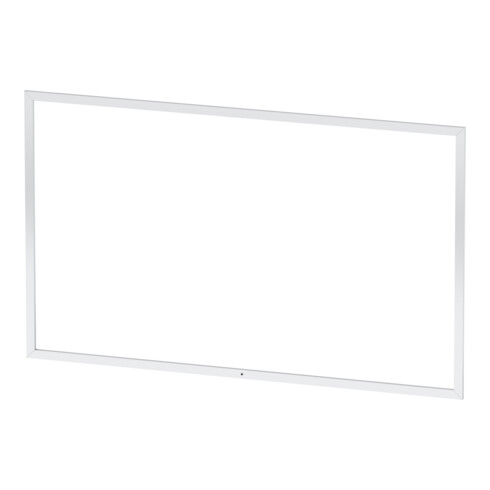 Duravit Cadre d'encastrement L-Cube pour vis à aggloméré, 125x75,1x1cm, blanc mat