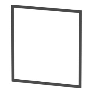 Duravit Cadre d'encastrement L-Cube pour vis aggloméré, 70x75,1x1 cm, graphite mat