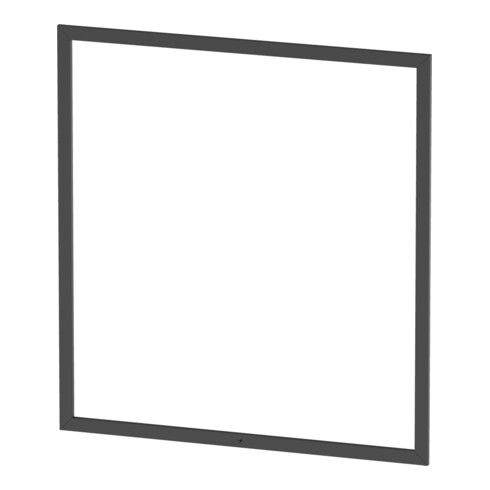 Duravit Cadre d'encastrement L-Cube pour vis aggloméré, 70x75,1x1 cm, graphite mat