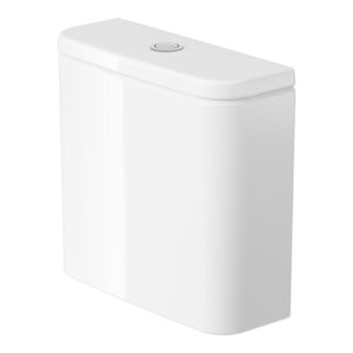 Duravit Citerne D-Code 39x14,5 cm, 6/3 l, blanc, raccord bas gauche