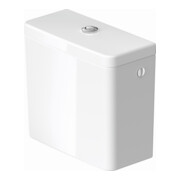 Duravit Citerne D-Neo 39,5x18 cm, 6/3 l, raccord droit ou gauche, blanc