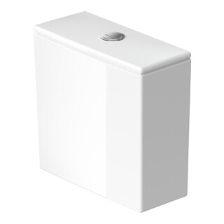 Duravit Citerne DuraStyle 39x17 cm, 6/3 l, raccord bas gauche, blanc