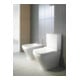 Duravit Citerne DuraStyle 39x17 cm, 6/3 l, raccord bas gauche, blanc