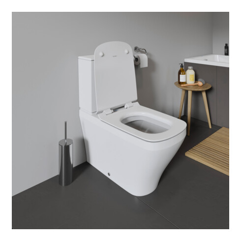 Duravit Citerne DuraStyle 39x17 cm, 6/3 l, raccord bas gauche, blanc