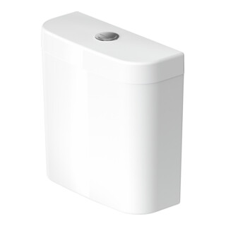 Duravit Citerne Happy D.2 39,5x16 cm, 6/3 l, raccord bas gauche, blanc