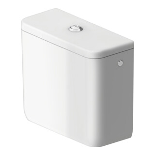 Duravit Citerne Qatego 40x18 cm, 4,5/3 l, raccord droite/gauche, blanc brillant