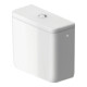 Duravit Citerne Qatego 40x18 cm, 4,5/3 l, raccord droite/gauche, blanc brillant-1