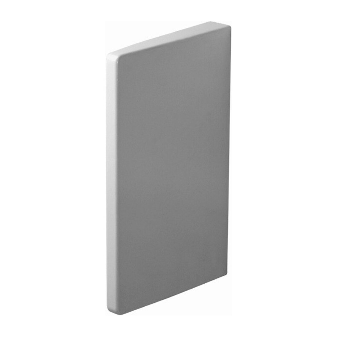 Duravit Cloison de séparation urinoir Starck 3 40x70,5 cm, avec matériel fixation, blanc WonderGliss
