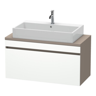 Duravit Com DuraStyle Meuble sous-lavabo 100x47,8 cm, blanc mat, 1 tiroir