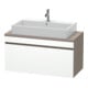 Duravit Com DuraStyle Meuble sous-lavabo 100x47,8 cm, blanc mat, 1 tiroir-1