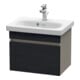 Duravit Com DuraStyle Meuble sous lavabo 50x36,8 cm, blanc œuf/basalte mat, 1 tiroir-1