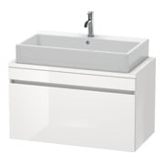 Duravit Com DuraStyle Meuble sous lavabo 90x47,8 cm, N dk/we ma, avec console, 1 tiroir-3