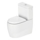 Duravit Combinaison WC sur pied, chasse basse Qatego 39x60cm, 6 l, Rimless, blanc brillant-1