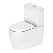 Duravit Combinaison WC sur pied, chasse basse Qatego 39x60cm, 6 l, Rimless, blanc brillant