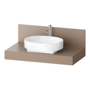 Duravit Console Balcoon 100x55x37 cm, 1 AS, Bec. milieu, mod. sur mesure