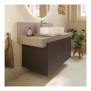 Duravit Console Balcoon 100x55x37 cm, 1 AS, Bec. milieu, mod. sur mesure-4