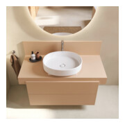 Duravit Console Balcoon 100x55x37 cm, 1 AS, Bec milieu, Terra ma-5