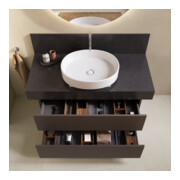 Duravit Console Balcoon 100x55x37 cm, 1 AS, blanc mat, laqué S, fixation murale-4