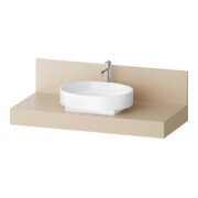 Duravit Console Balcoon 120x55x37 cm, 1 AS, Be mitt, beige sable ma