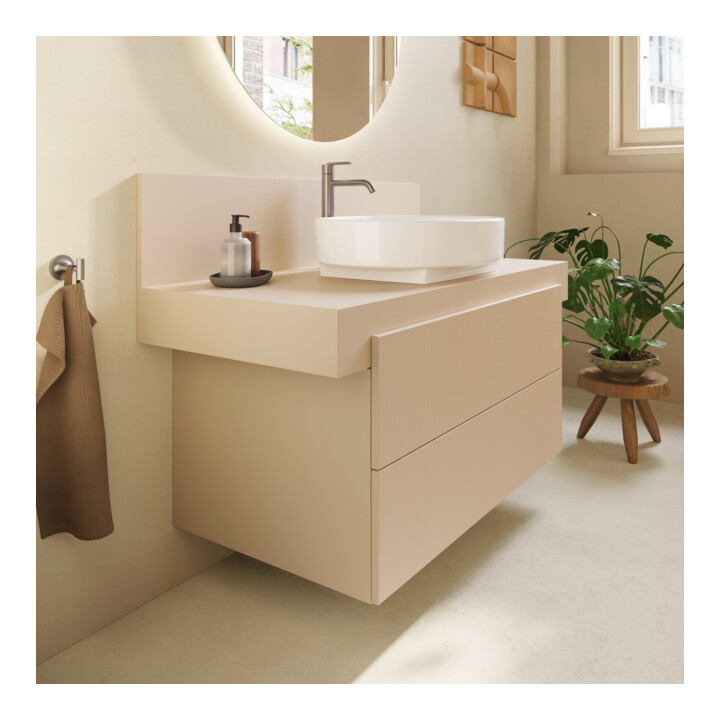 Duravit Console Balcoon 120x55x37 cm, 1 AS, Be mitt, beige sable ma