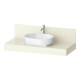 Duravit Console Balcoon 120x55x37 cm, 1 AS, Be mitt, Ivoire mat-1
