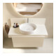 Duravit Console Balcoon 120x55x37 cm, 1 AS, Be mitt, Ivoire mat