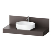 Duravit Console Balcoon 120x55x37 cm, 1 AS, Bec central, marron ma