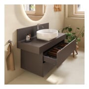 Duravit Console Balcoon 120x55x37 cm, 1 AS, Bec central, marron ma-4