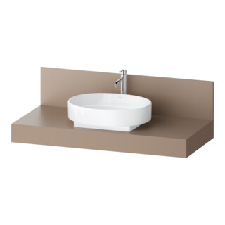 Duravit Console Balcoon 120x55x37 cm, 1 AS, Bec central, montage encastré