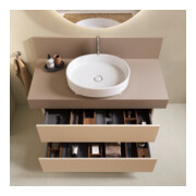 Duravit Console Balcoon 120x55x37 cm, 1 AS, Bec central, montage encastré-4