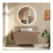 Duravit Console Balcoon 120x55x37 cm, 1 AS, Bec central, montage encastré-5