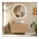 Duravit Console Balcoon 120x55x37 cm, 1 AS, Bec milieu, Terra ma