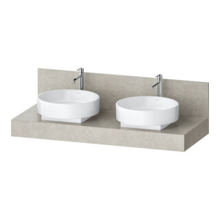 Duravit Console Balcoon 130x55x37 cm, 2 A., Be bs, avec S, Verb-St