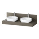 Duravit Console Balcoon 130x55x37 cm, 2 A., Be bs, ba S, Verb-St-1